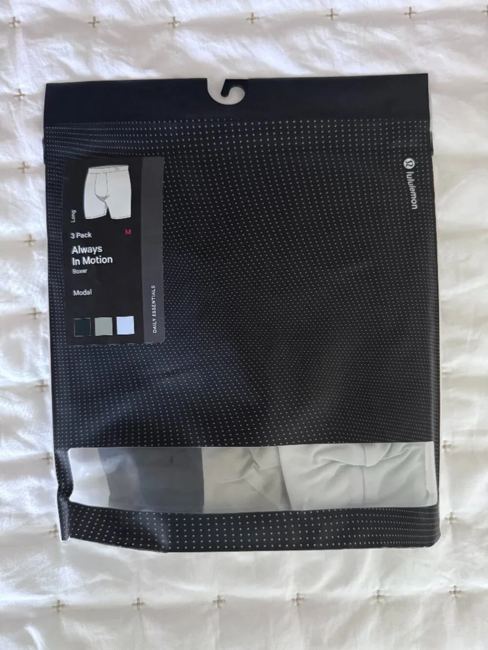 NEW Lululemon Always In Motion Modal Boxer Medium 7